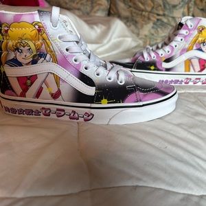 Limited Edition Sailor Moon Vans Sk8-Hi Sneakers